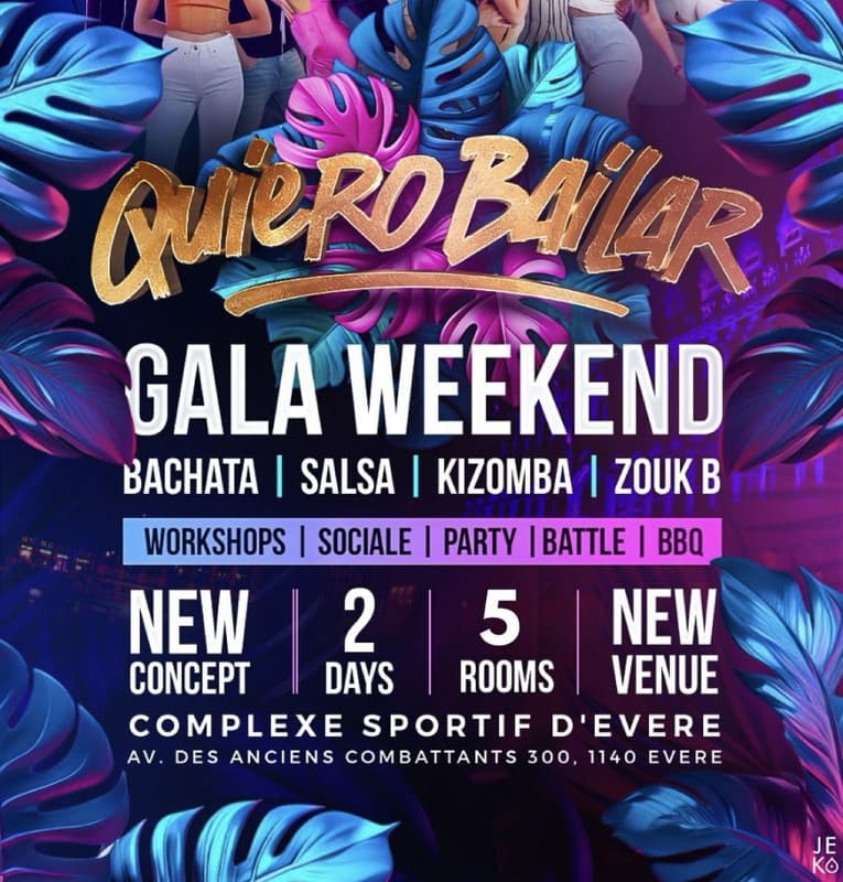 QuieroBailar Bachata Mega Gala event image
