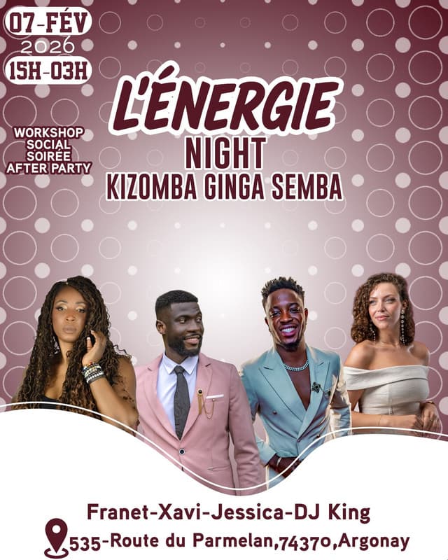 L'ÉNERGIE Night event image