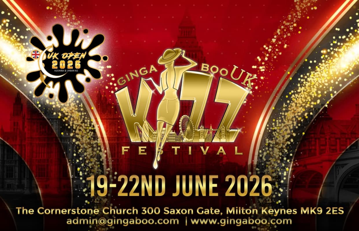 Ginga Boo UK Kizomba Festival event image